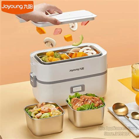 joyoung electric lunch box|Joyoung Electric Lunch Box 1.5L cooking lunch box .